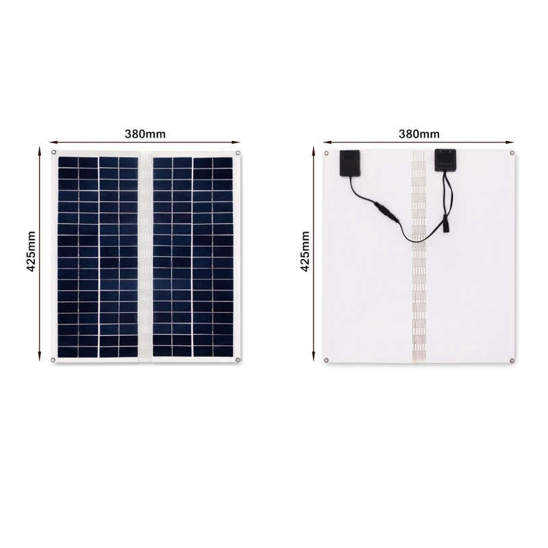 20W 18V折りたたみ式ソーラーパネル防水屋外ハイキング用キャンプ用セルバッテリー充電器プレート屋外ハイキング用