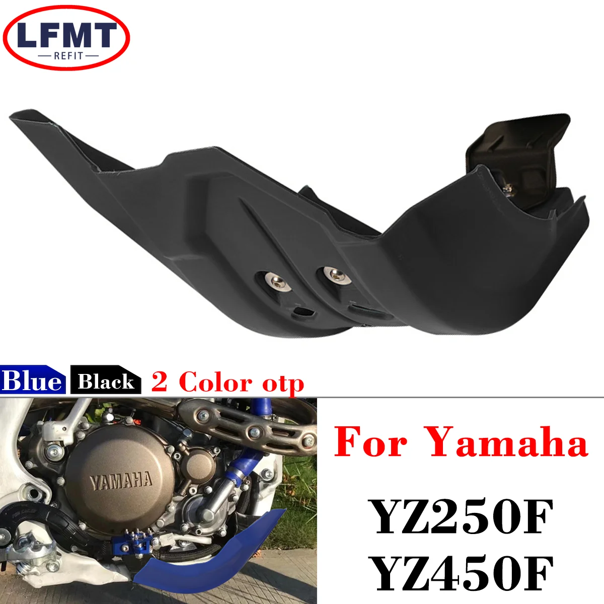 

Motorcycle Skid Plate Engine Guard Cover Protector For Yamaha YZ 250 YZ250F 2014-2018 YZ450F 2014-2017 Dirt Bike Universal Parts