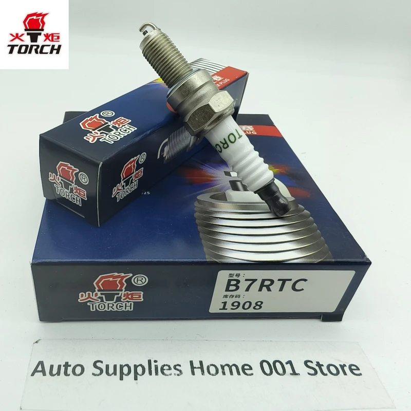 4/6pcs Original TORCH B7RTC Nickel alloy Spark Plug For Jinbei Sea Lion Sea Star T30 T32 T50 Xinyuan T22S T50 T52