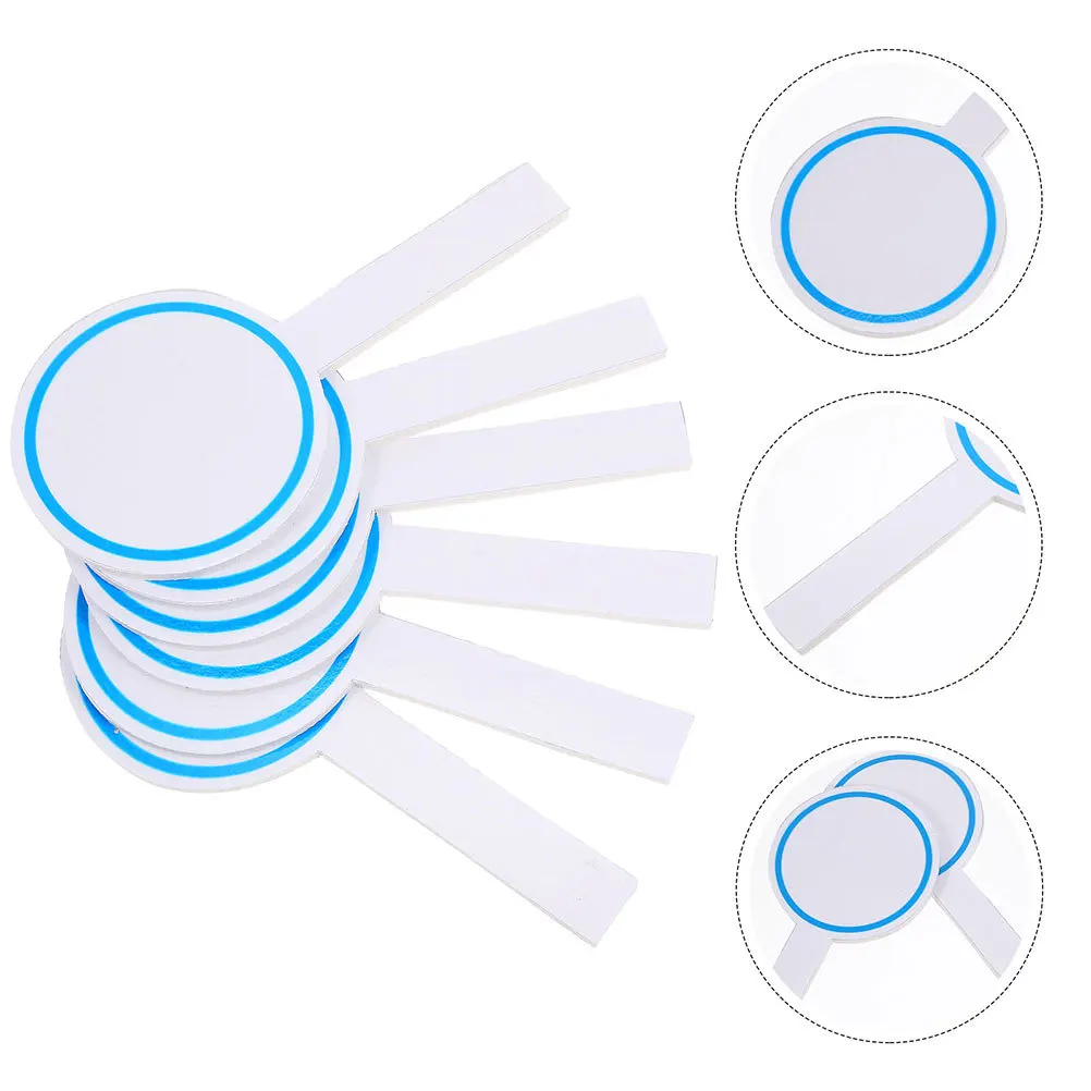 

4Pcs Dry Erase Paddles Score Board Whiteboards Handheld Writing Boards Reusable for Voting Games Dry Erase Paddles