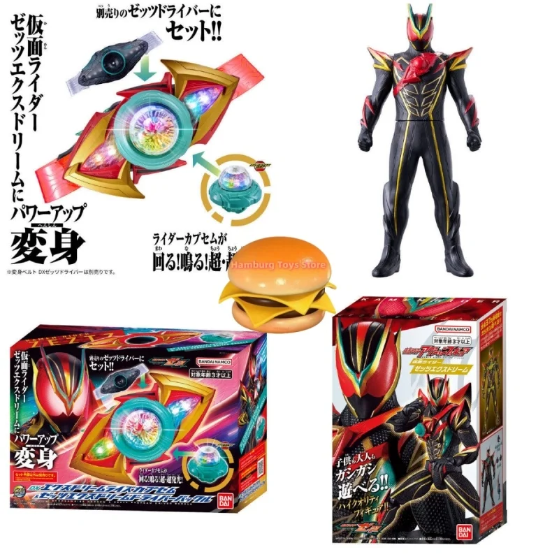 Bandai Kamen Rider Zeztz Dx Exdream Extreme Dream Capsule Panel Set Transformation Driver Buckle Colecionável Hobby Toy