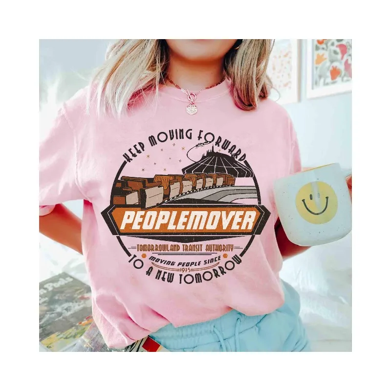 تي شيرت ديزني سبيس ماونتن بوبليموفر كيب أونوارد ريترو، تي شيرت تومورولاند ماجيك كينغدوم دبليو متطابق