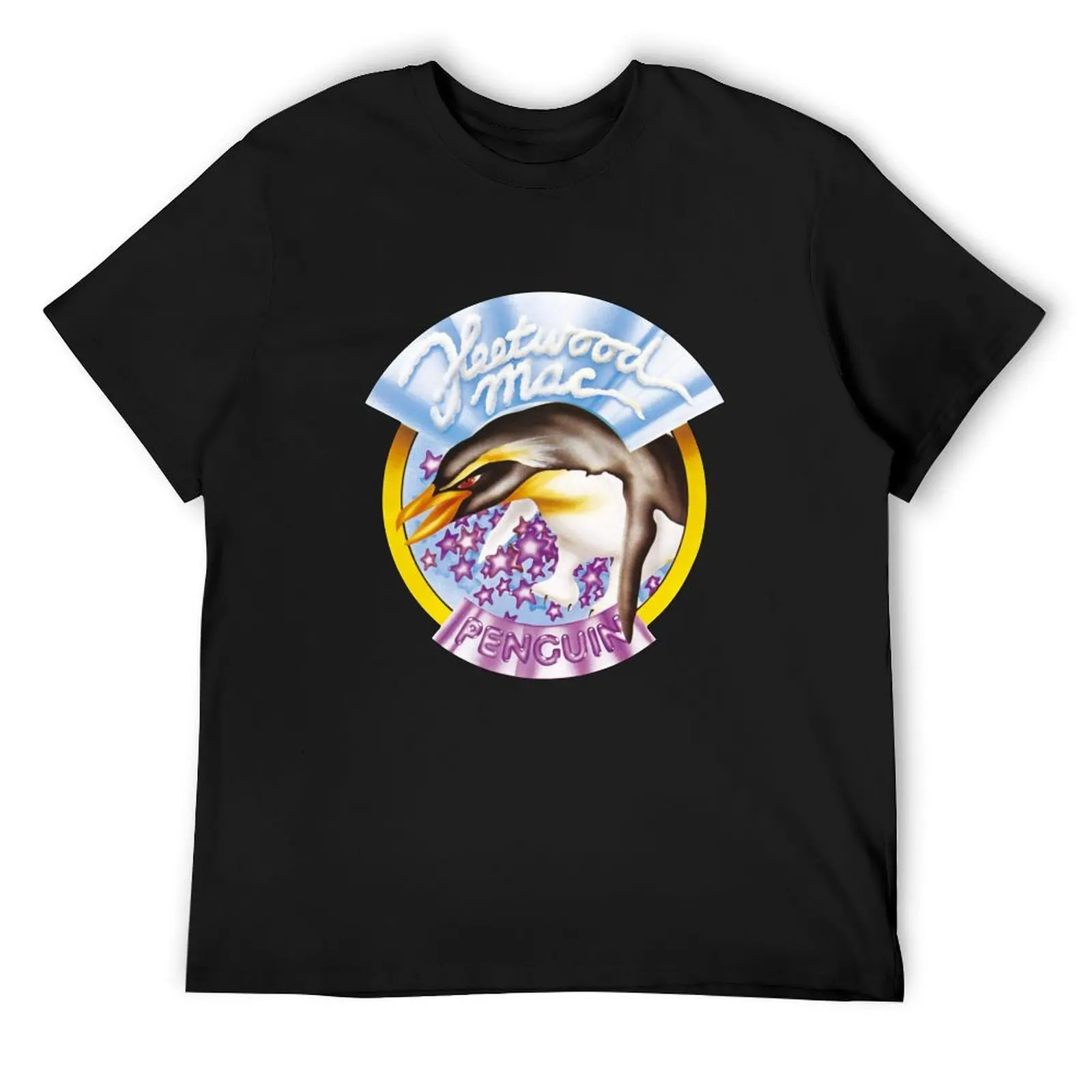 

Fléétwóód vintage Mác Penguin Album Cover T-Shirt anime Anime t-shirt anime t shirts mens clothes