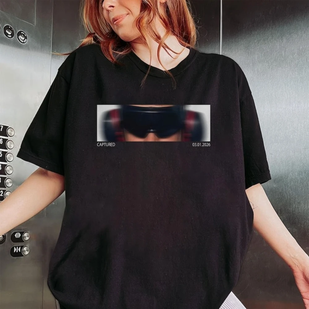 

Рубашка с капитурой Николаса Мадуро, 3 января 2026 года, футболка Венесуэли, мужская и женская рубашка, хлопковая уличная одежда с графическим принтом