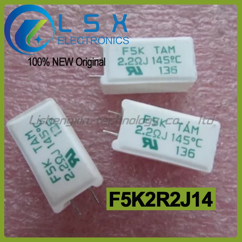 5-10pcs F5K TAM 2.2ΩJ 145℃ 5W 2.2R 5% F5K2R2J14 Temperature-resistant Cement Resistor New and Original