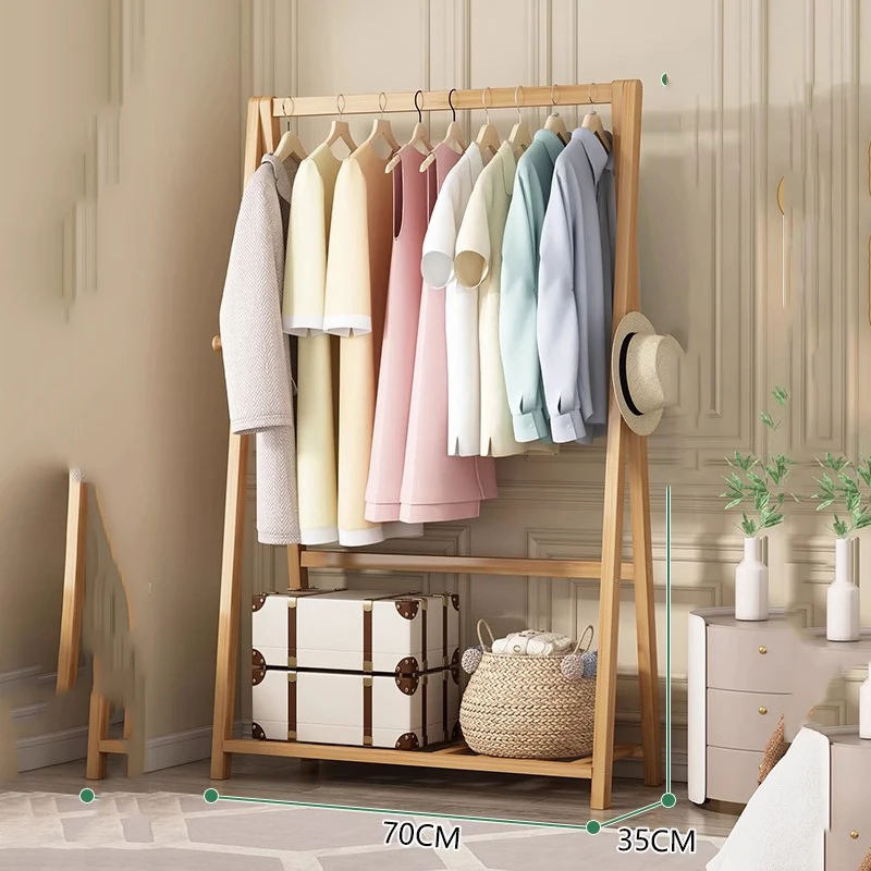 Wooden Adjustable Coat Racks Hallway Bedroom Cabinet Display Coat Racks Minimalist Organizer Porte Manteau Trendy Furniture