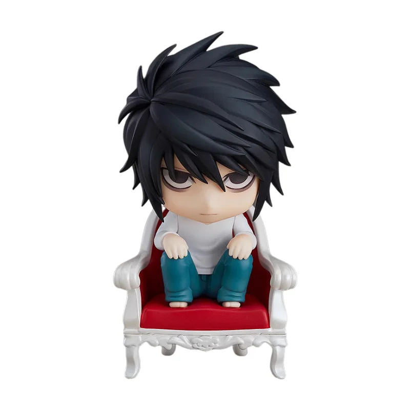 10cm death note l·lawliet acessórios múltiplos anime figura modelo estátua meninos coleção decoração de mesa ornamento brinquedos presentes