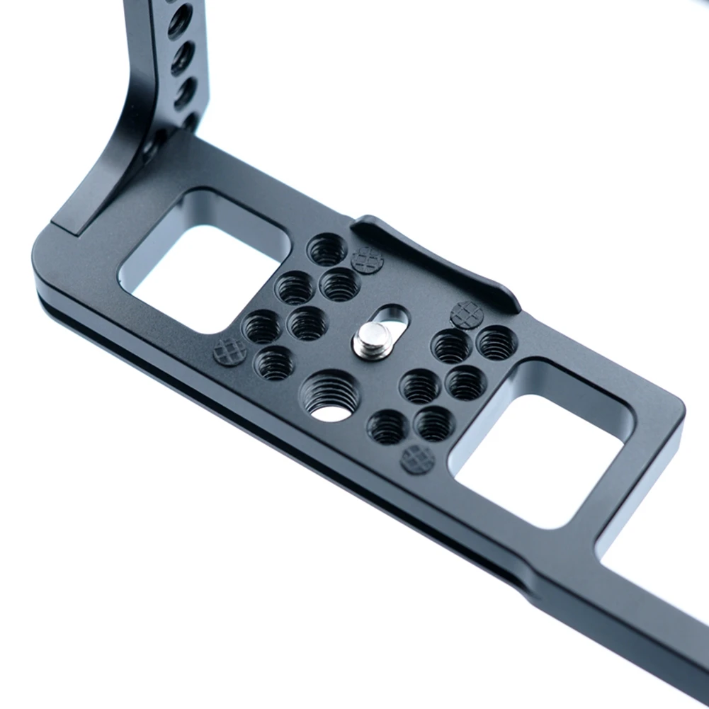 Camera Cage For Canon EOS R Feature With 1/4 3/8 Thread Holes For Magic Arm Microphone Fill Light Attachment-TCE