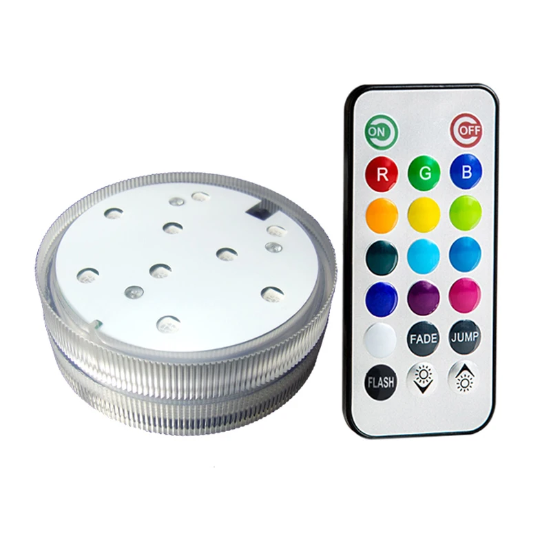 Remote Controlled Multi-color Shisha Light Waterproof LED Hookah Light Used by Smoke Lovers