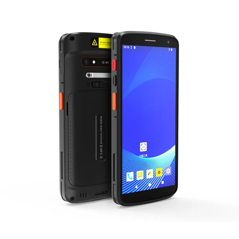 6 inch Android 15 Handheld Scanner Rugged Waterproof PDA Terminal Inventory Management Equipment  Communication Devices