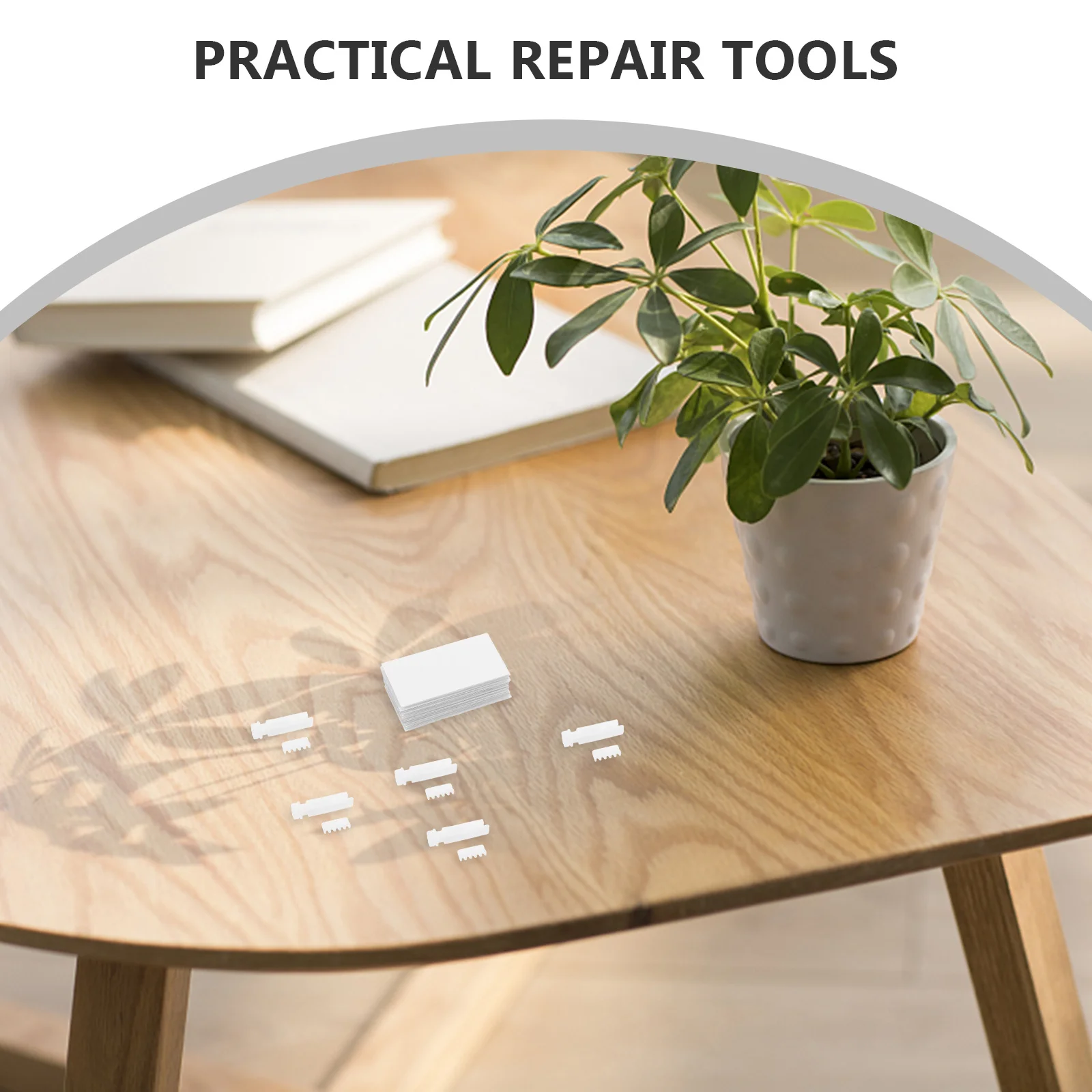 مجموعة واحدة من أدوات إصلاح أعمى عمودية ملحقات تروس جذعية بيضاء عملية سلسة أجزاء شرائح بديلة للمكتب المنزلي