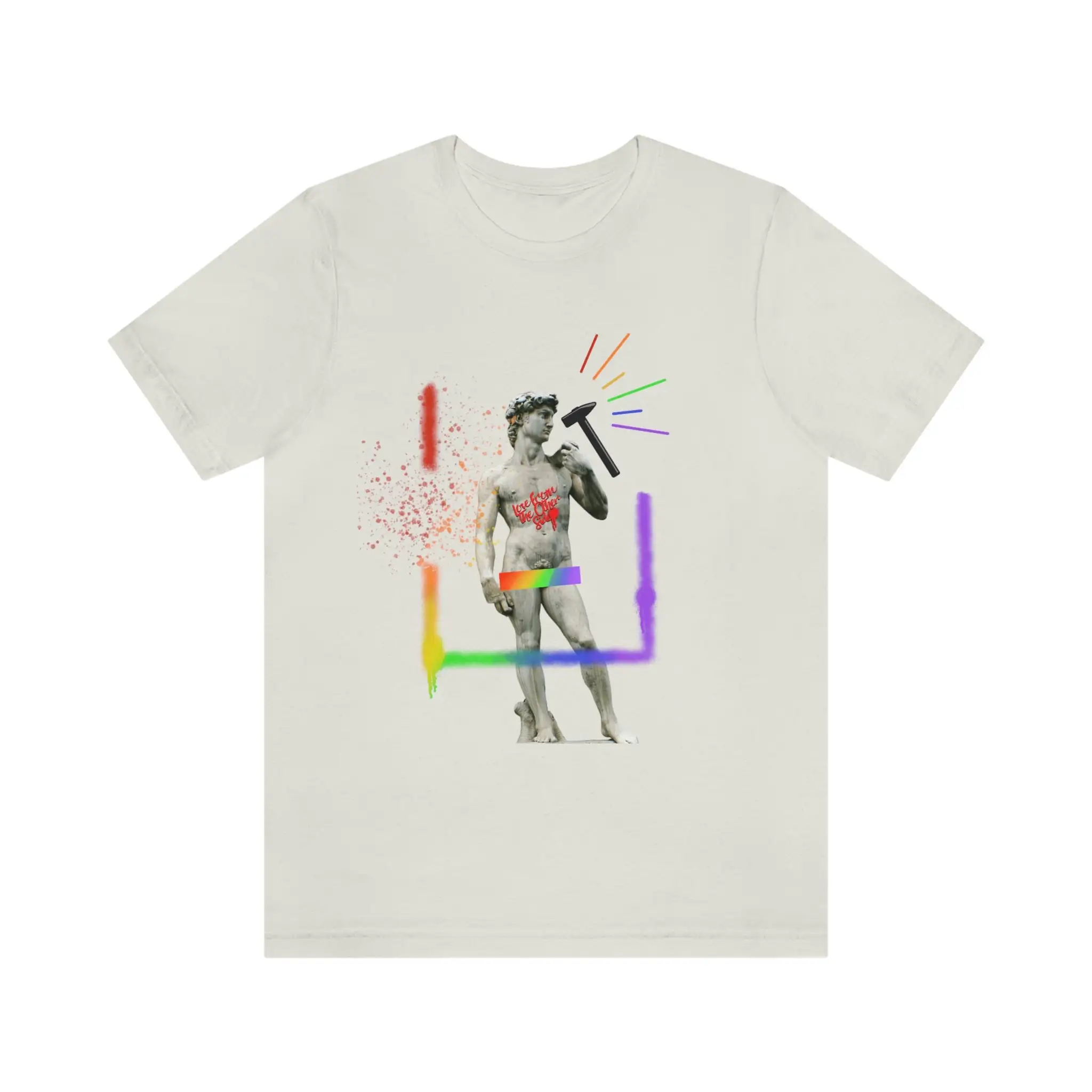 Rainbow Statue of David T shirt