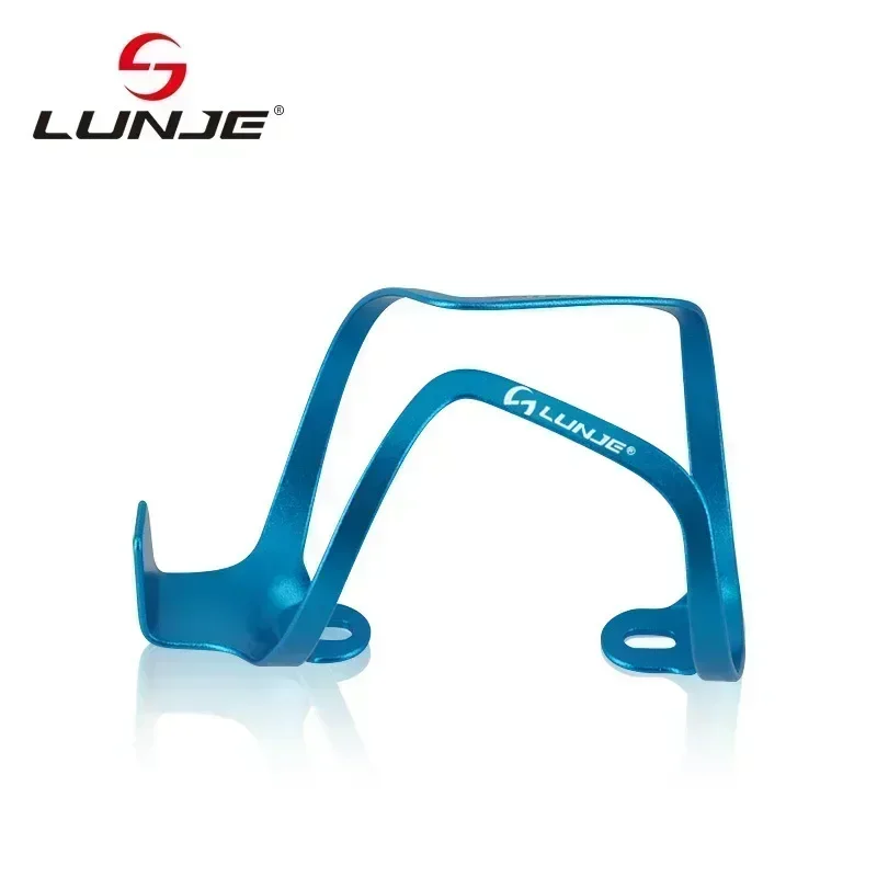 LUNJE Ultralight Bicycle Bottle Cage Aluminum Alloy Water Cup Holder Water Bottle Holder Mountain Road Waterbottle Holder