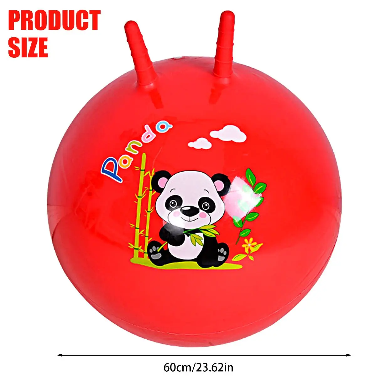 45ซม.PVC กีฬากลางแจ้งเด็กอนุบาลเกมกระโดด Hop Ball Bouncing Balls Inflatable ของเล่นเด็ก Space Hopper