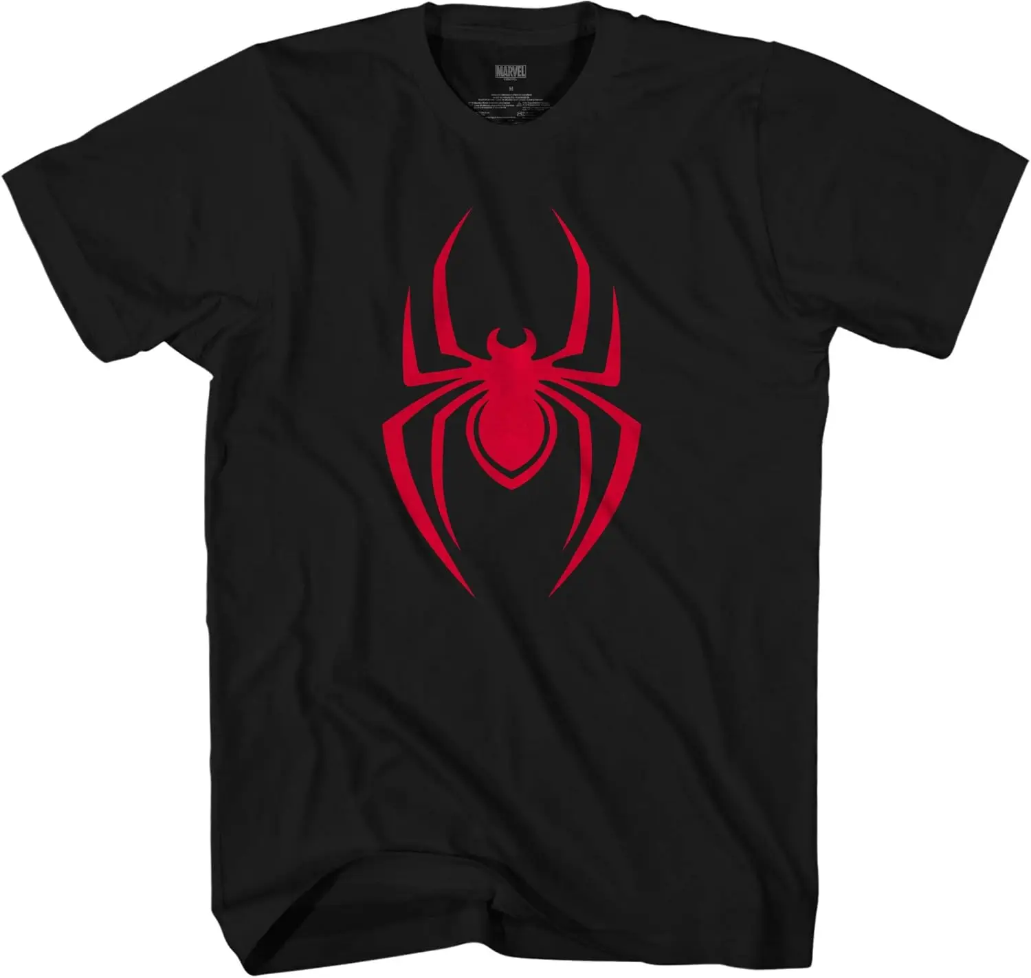 Marvel Spiderman Spider-Man Symbol Logo Adult T-Shirt