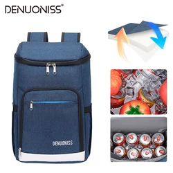 DENUONISS Geeignet Picknick Kühler Rucksack Verdicken Wasserdichte Große Thermo Tasche Kühlschrank Frisch Halten Thermische Isolierte Tasche