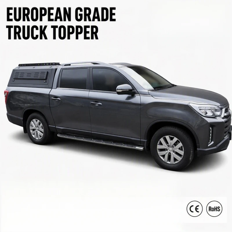Heavy Duty 4X4 Aluminum Waterproof Hardtop Canopy Topper Shell For Off Road Ute Pickup Truck Outdoor Use