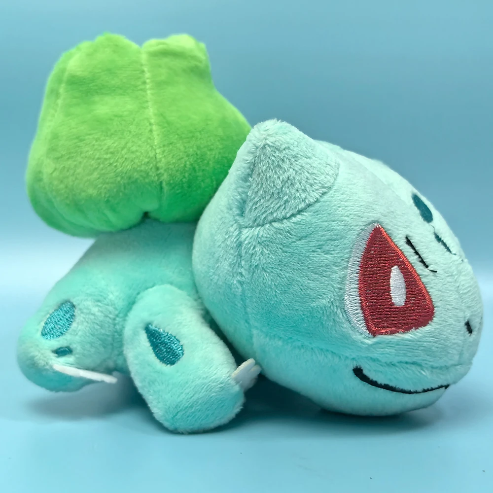 Pokemon LEGENDS Z-A Bulbasaur Kikker 5 inch knuffel, Scarlet Violet Teddy Doll, Nintendo Sword en Shield knuffeldier