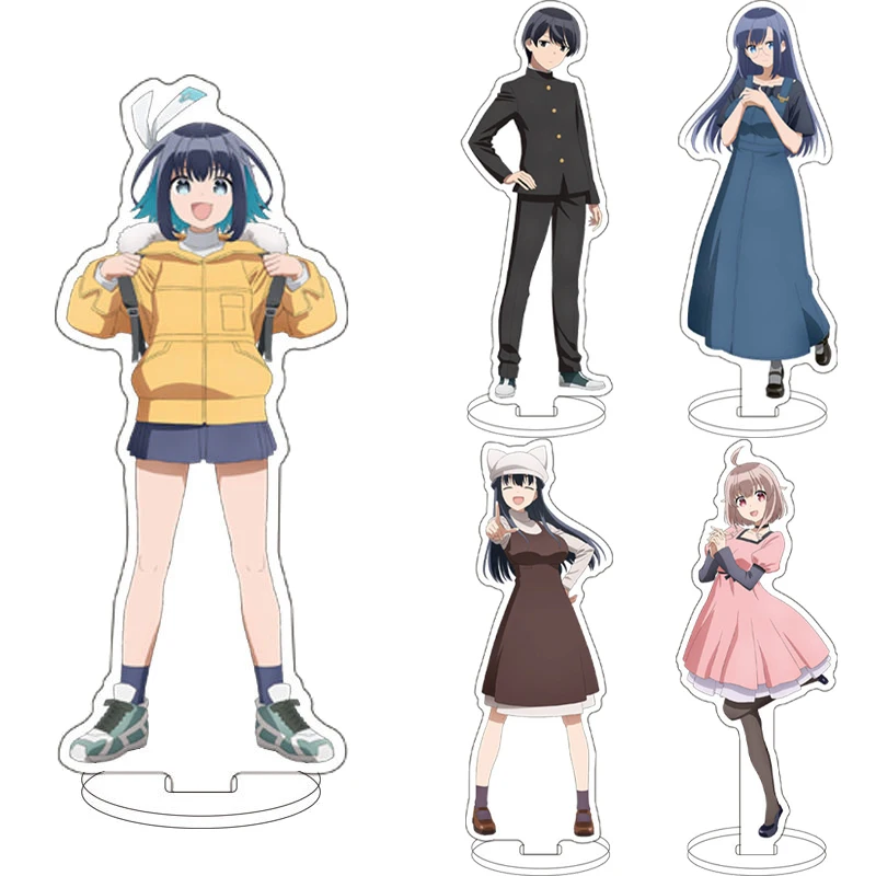Anime de 16 CM: Sensation: Another Layer (16 bits) ‌ ‌ ‌ Figura de Acrílico de Akizuri Konoha, Uehara Meiko y Shimoda Kaori, Adornos y Regalos