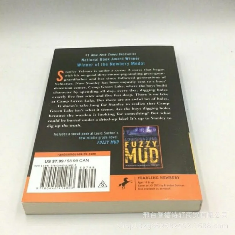 Engelse Roman "Sachar Holes"/Geschriften Van Louis Sachar