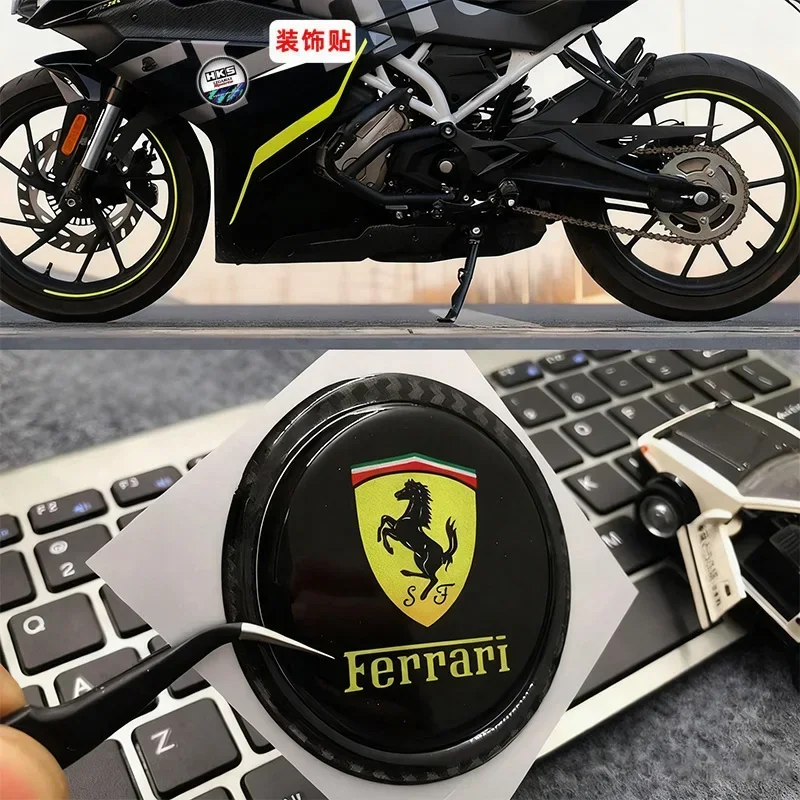 

Car Sticker Ferrari Horse Pattern Self-adhesive Decal Decoration Stickers Replacement For F-Ferrari 488 F8 SF90181213 F4301575M