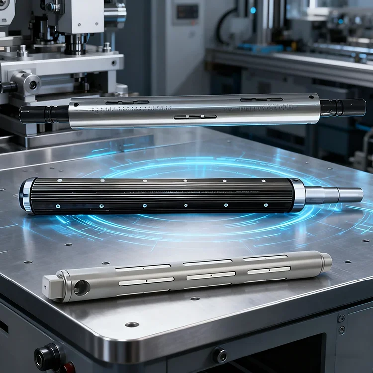 Fornecimento de fábrica TLF Adaptador de eixo de ar flexível de 3 a 6 polegadas com componentes de núcleo de aço rígido para máquinas de impressão