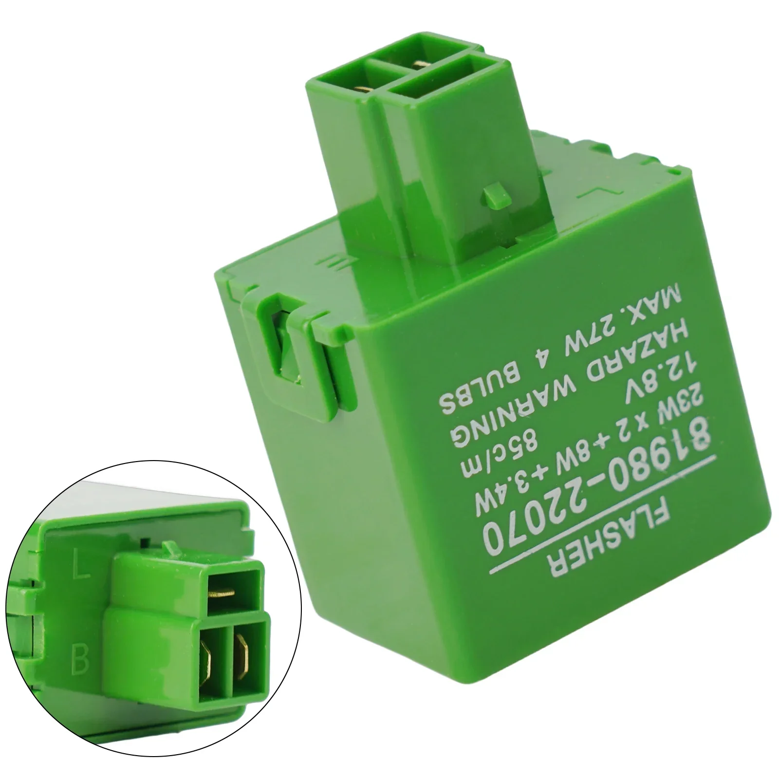 

Functional Flasher Relay Turn Signal Reliable Replacement 81980-22070 Compatibility Direct EFL25 EP32 Engineered