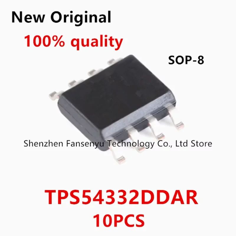 (10piece) 100% New 54332 TPS54332 TPS54332DDAR sop-8 Chipset