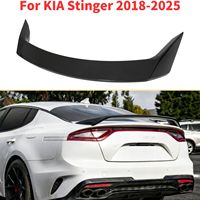 For KIA Stinger 2018-2025 Rear Roof Spoiler Scorpion GT Style Glossy Black Carbon Fiber Painted Car Accessories Body Kit Plastic