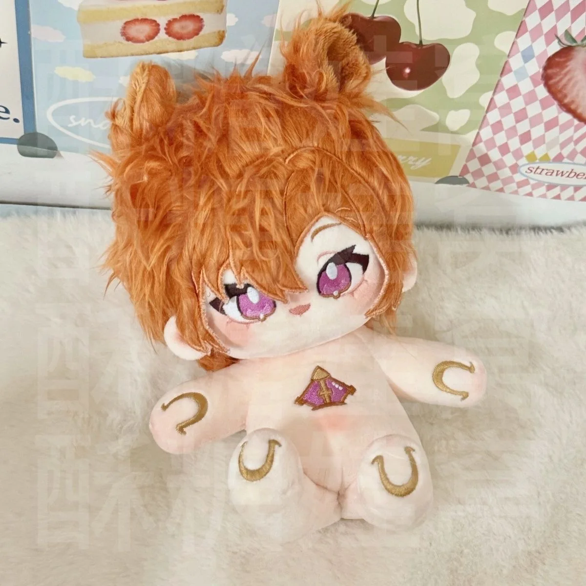 Farcito da 20 cm Pretty Derby TM Opera O Anime Peluche Bambola Giocattolo Figura di cartone animato Peluche Vestire Abbigliamento Cuscino Decor Regalo