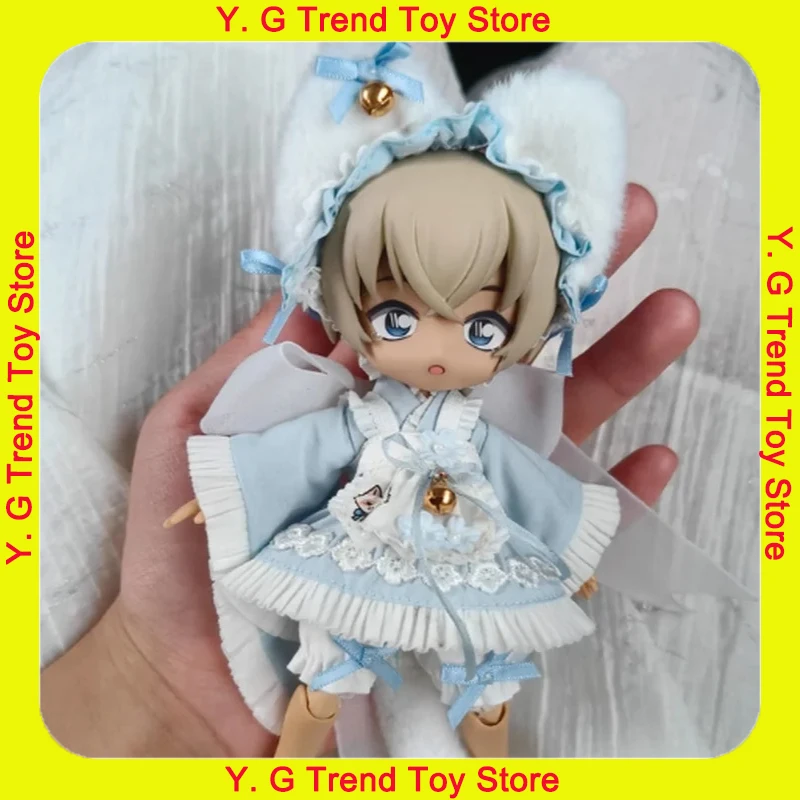 

Только одежда, костюм для куклы Ob11 Bjd12, серия Dessert, черника, Лулу Рива, одежда с разрезом, юбка, кукольное платье, комплект, милый подарок на день рождения