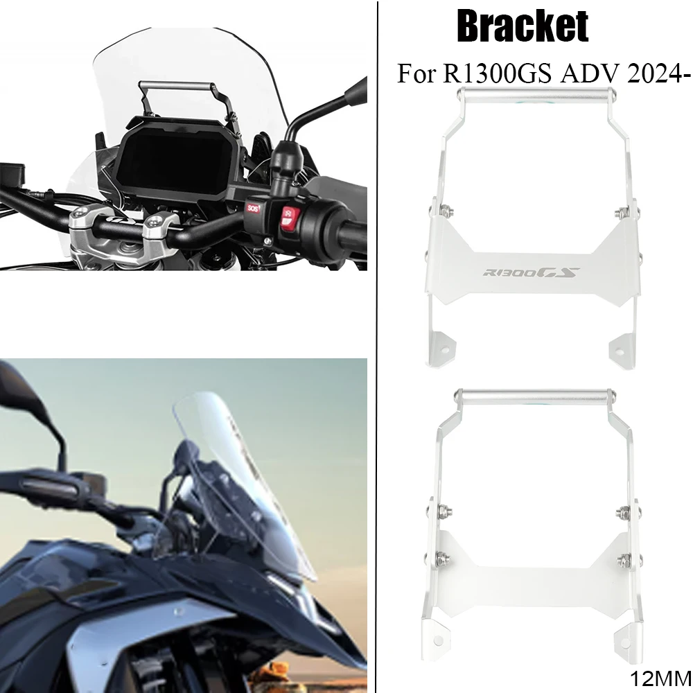 

Motorcycle Accessories Smart Phone Stand Holder Mount GPS Navigation Bracket For BMW R 1300 GS R1300 GS 2023 2024 ADV Adventure