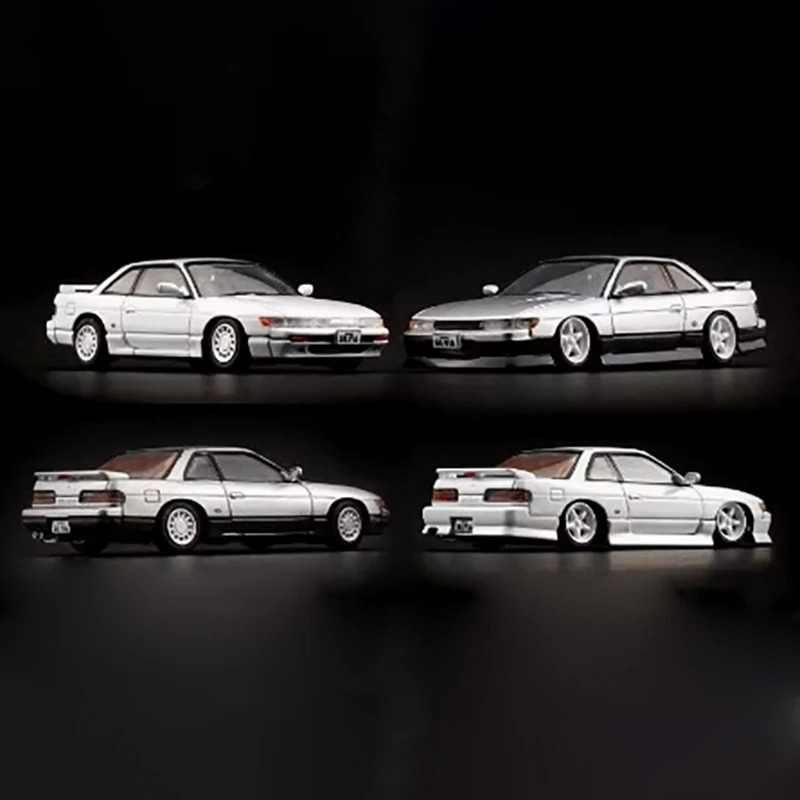 

Литая под давлением модель автомобиля из сплава в масштабе 1:64 S13, готовый спортивный автомобиль BMC, модель автомобиля со модифицированными деталями, коллекция хобби, подарок