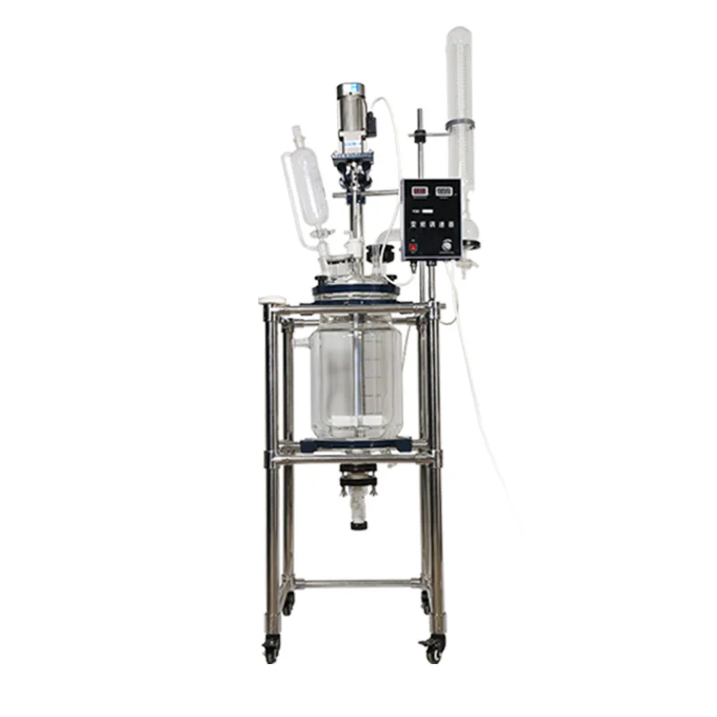 Reactor Laboratory Stirred Vacuum High Temperature Resistant Decompression Purification Distillation