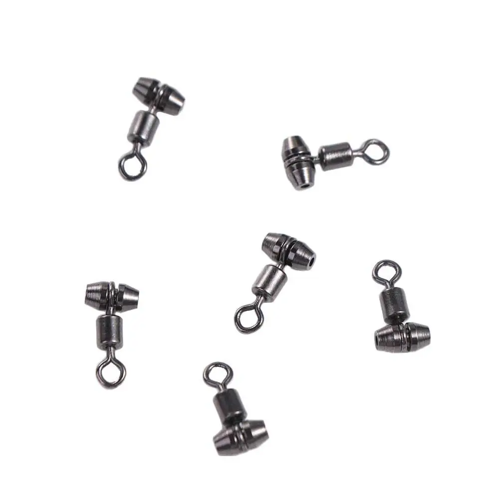 Barrel Cross Fishing Ball Bearing Connector 3 Way Fishing Swivels Fishing Bearing Swivels Cross Line Swivel Fishing Connector