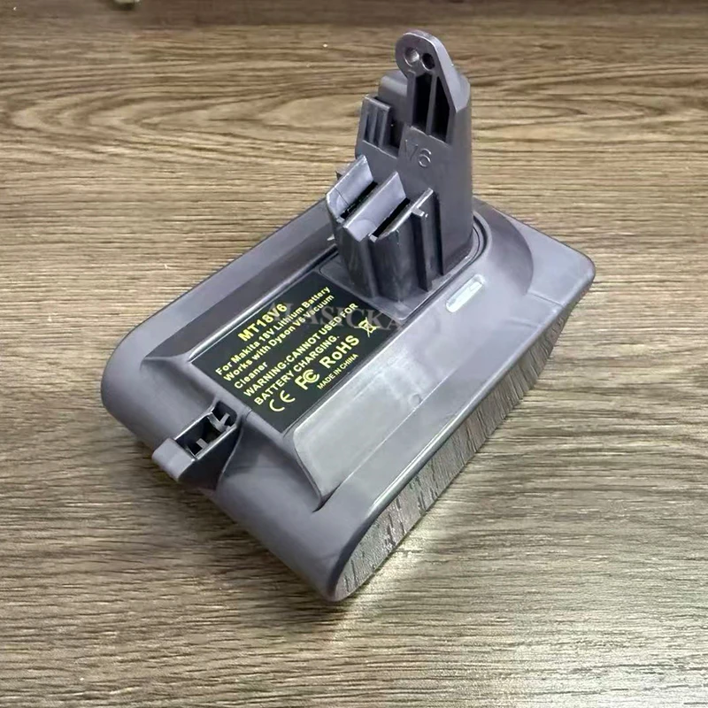 

MT18V6 Battery Adapter Converter for Makita 18V Li-ion Battery Convert To for Dyson V6 Absolute/Motohead/Animal+Fluffy Vacuum