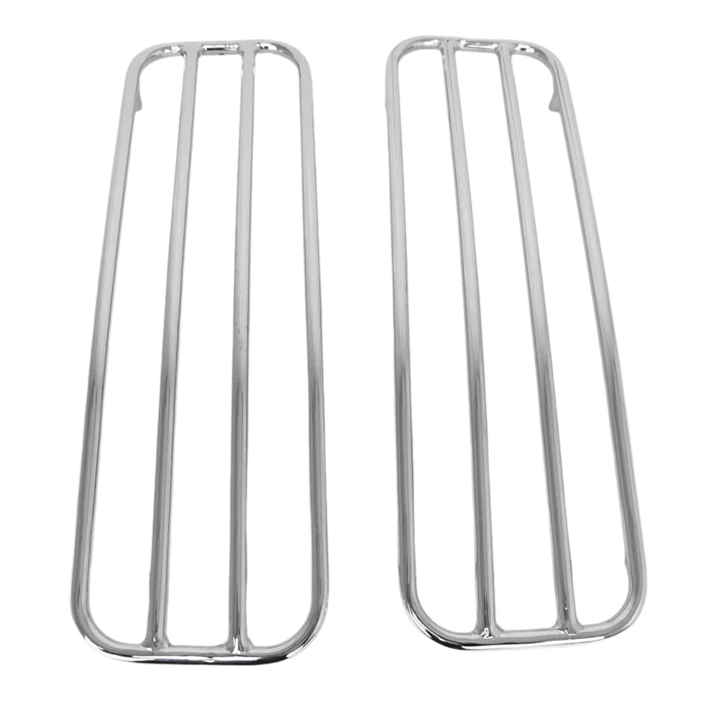 

Trending 1Pair Motorcycle Chrome Hard Saddlebags Top Rails Trim Cover For Touring 1993-2013 Hard Saddlebags Top Rails