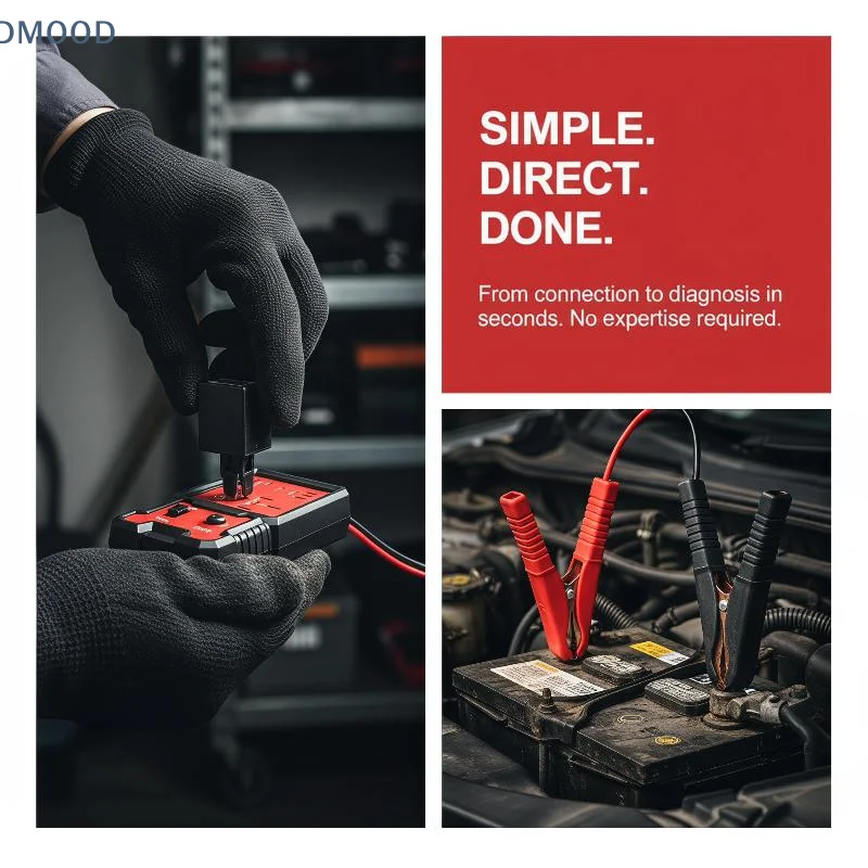 【CR】Long Service Life 12V Car Relay Tester Universal Voltage Detection Tool Automotive Battery Checker for Home Garage