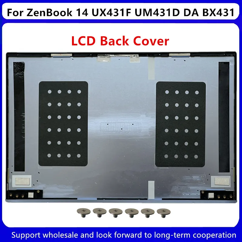 Imagem -02 - Tampa Traseira Lcd para Notebook Asus Zenbook 14 98novo Ux431 Ux431f Um431d da Bx431