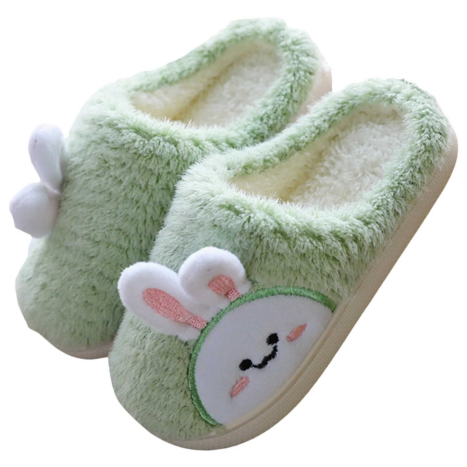 

Детские тапочки Pantofole In Cotone Per Bambini Simpatico Cartone Animato Coniglietto Pantofole Per Girls Тапочки Размер 13.
