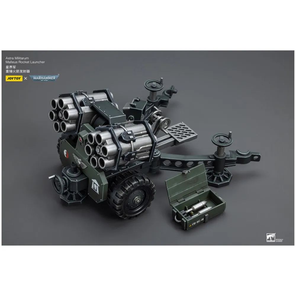 

JOYTOY Warhammer 40K Astra Militarum Ordnance Team With Malleus Rocket Launcher Action Figures Doll Decoration Gift Collect Toys