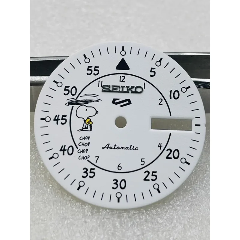 Seiko's new Snoopy co-branded dial is suitable for NH36 movement watch accessories repair tools dial size 28.5mm