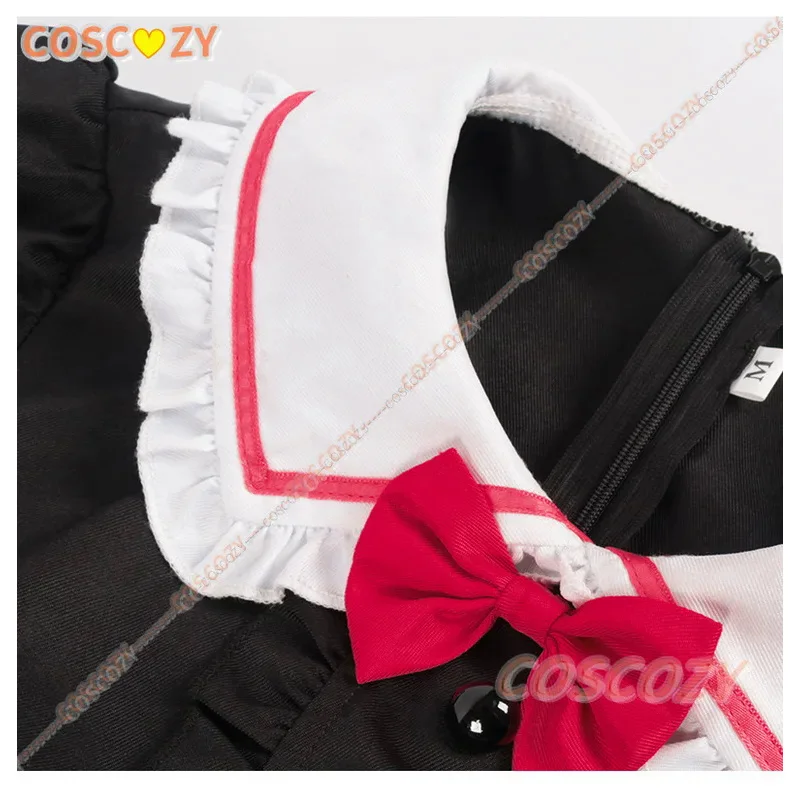 Cana Nieuwe Cosplay Kostuums Ruby Homino Cosplay Kostuum Meid Outfit Cana Rode Schattige Lolita Jurk Cooutfit Vrouwen Kerstcadeaus