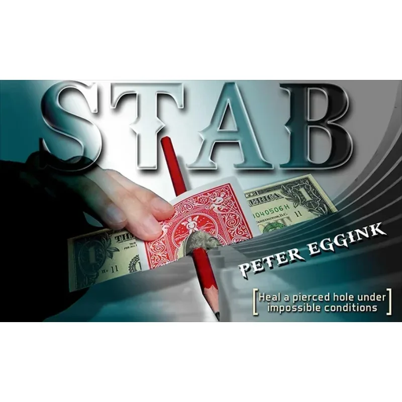 

STAB Питер Эггинк Крупным планом Волшебные трюки Карточка Магия Магия Магия Волшебники Реквизит Аксессуар Иллюзия Трюк Забавный