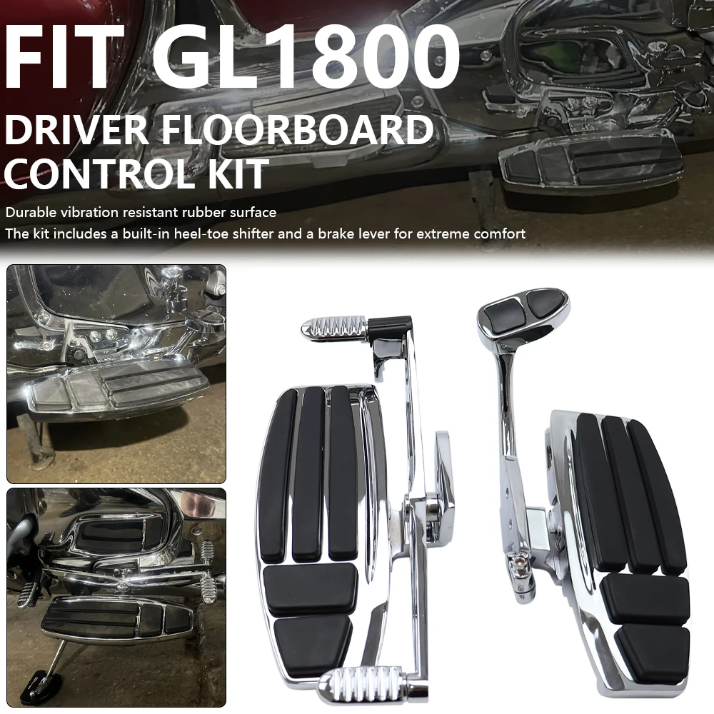 Driver Floorboard Forward Control Kit Fit For Honda GoldWing GL1800 ABS GL1800A Valkyrie GL1800C F6B GL1800B Gold Wing 2001-2017