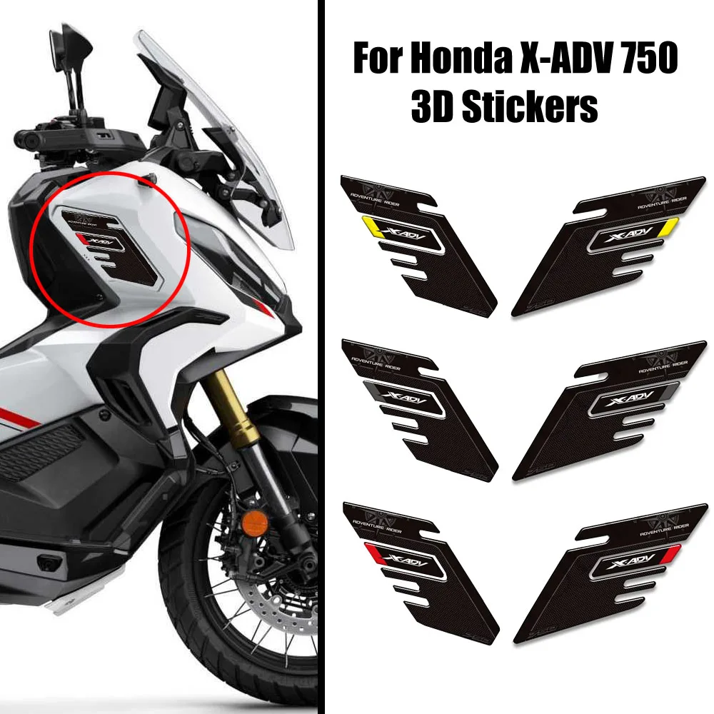 For Honda X-ADV XADV X ADV 750 2021 2022 2023 2024 Protective Tank Pad Wheel Stickers Decals Body Fender Shell Fairing