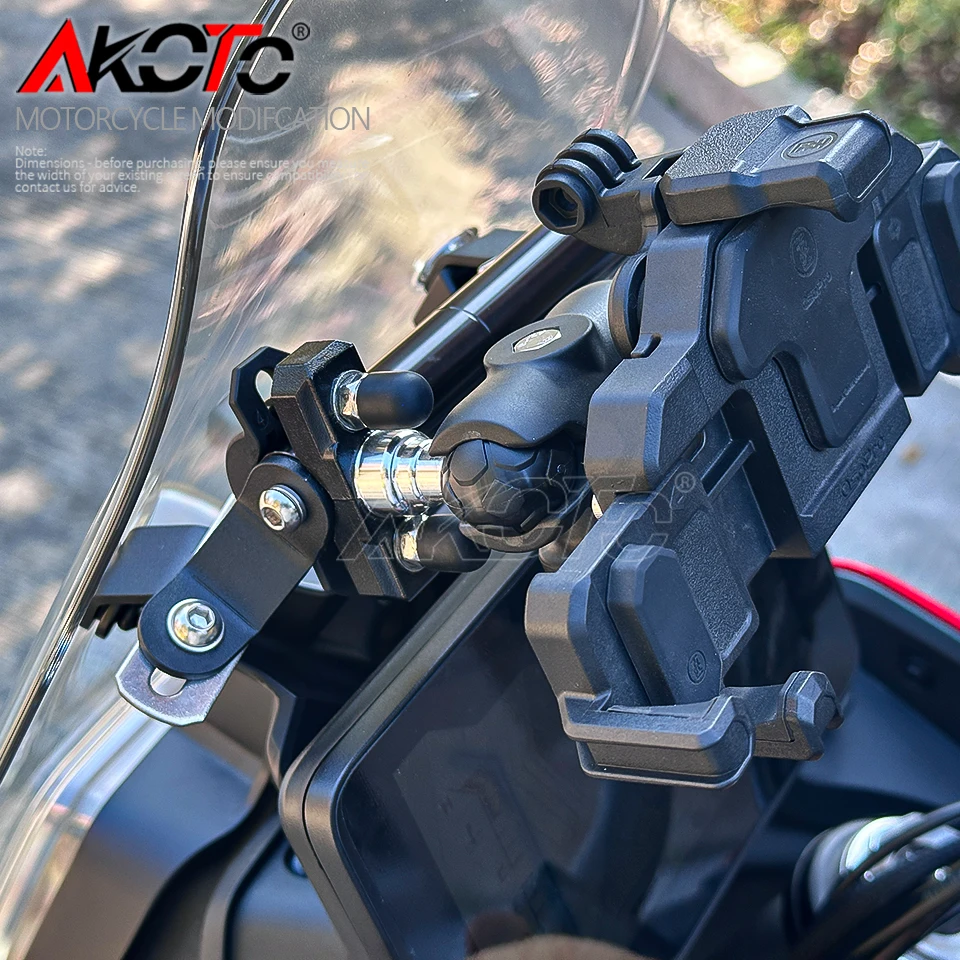 Motorcycle GPS Navigation Bracket Supporter Holder Mobile Phone Support Mount Mounting FOR QJMOTOR SRT600 SRT 600 2024 2025