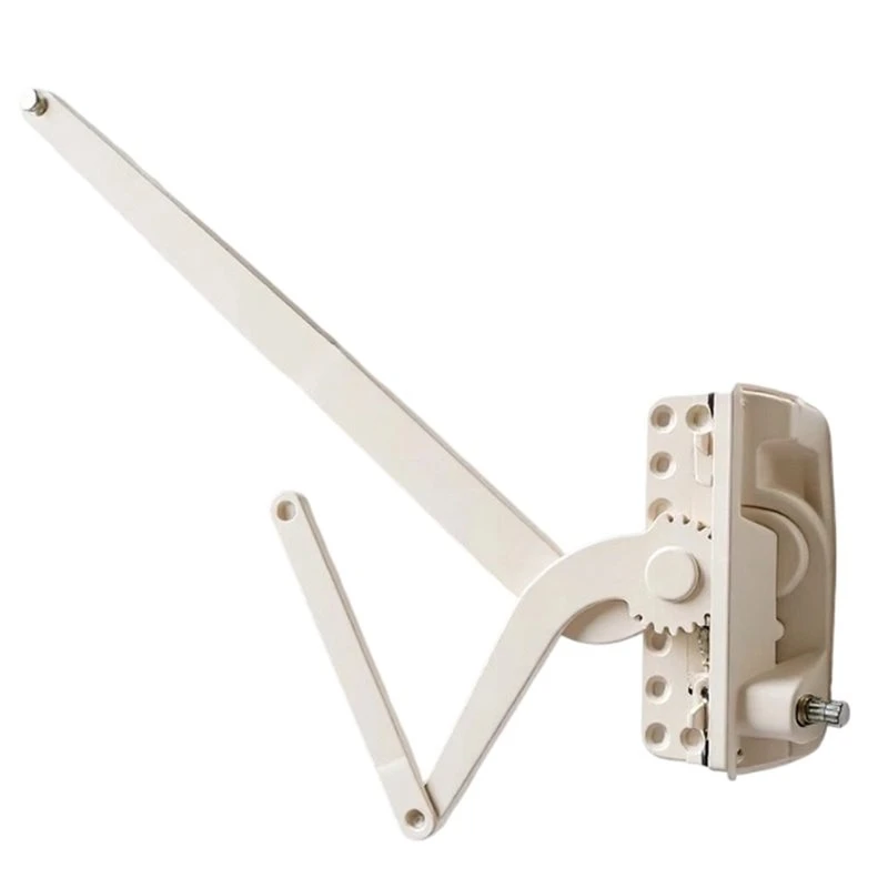 Smart Portable Casement Window Opener Manual Dual Arm Crank Handle, Heavy Duty Window Operating Hardware