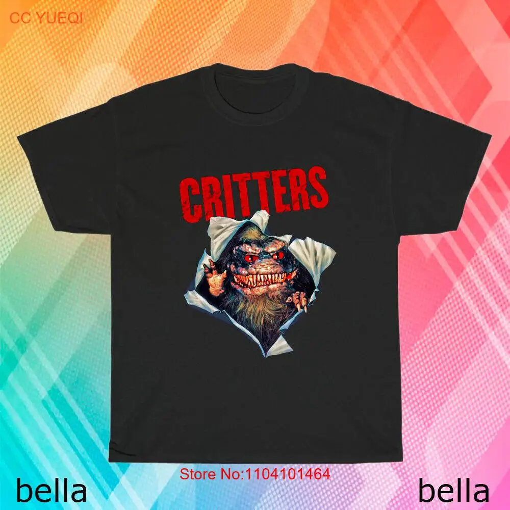 New CRITTERS Movie Logo T-Shirt Funny Size S to 5XL