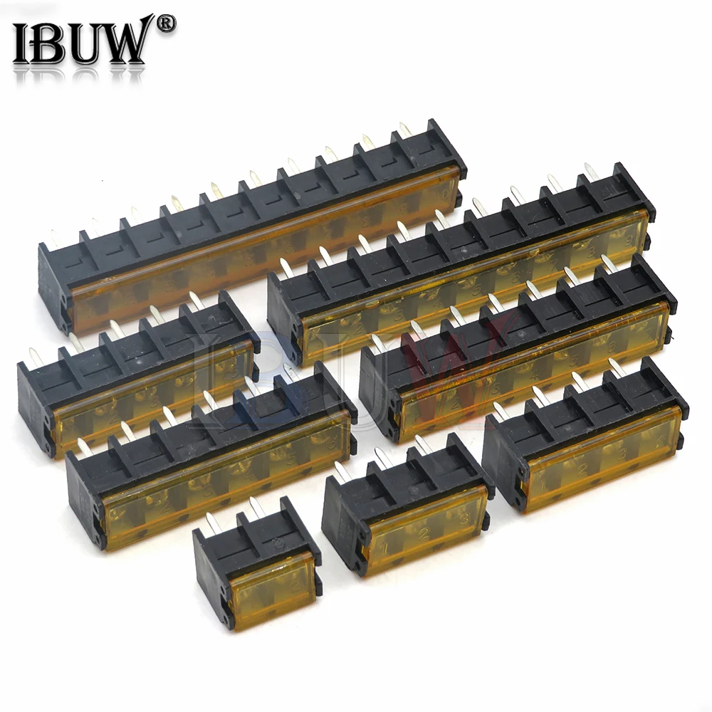 HB9500 2P 3P 4P 5P 6P 7P 8P 9P 10Pin PCB Screw Terminal Block Connector HB-9500 300V 30A Lid Barrier Terminal 9.5MM Pitch